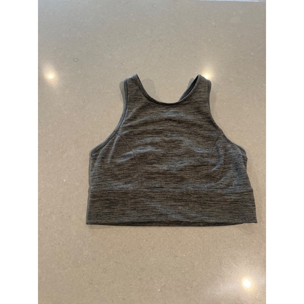 Joy Lab Women's Heather Gray Racerback Sports Bra Athletic Workout Size Small
